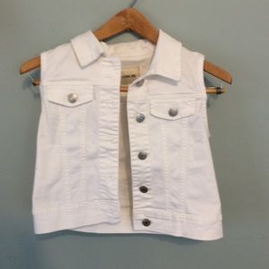 Jean jacket vest